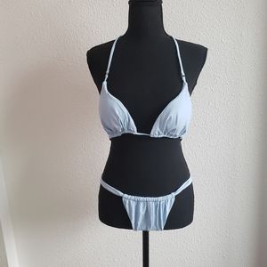 NWOT Women Sly Blue 2 Pieces Bikini